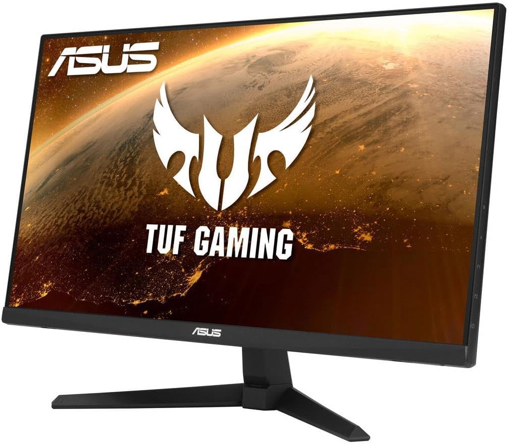 Asus TUF Gaming 23.8" Curved LCD Monitor, Black (VG24VQ1BY)