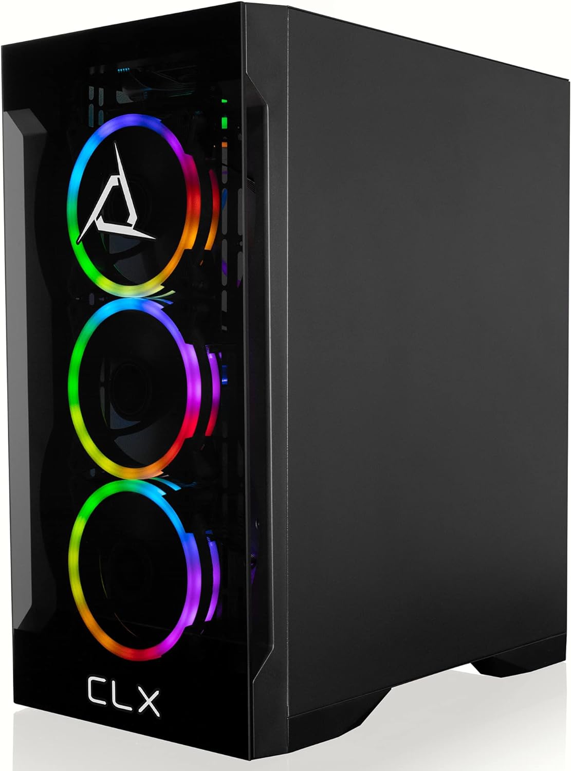 CLX SET TGMSETRTU2B02BM Gaming Desktop Computer, AMD Ryzen 9 7900X, 32GB Memory, 1TB SSD, 4TB HDD