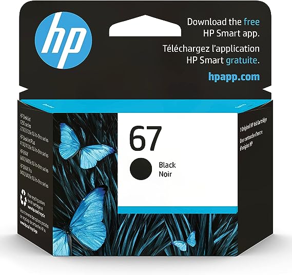 HP 67 - Black Ink Cartridge and/or HP 67 Tri Color Ink Cartridge