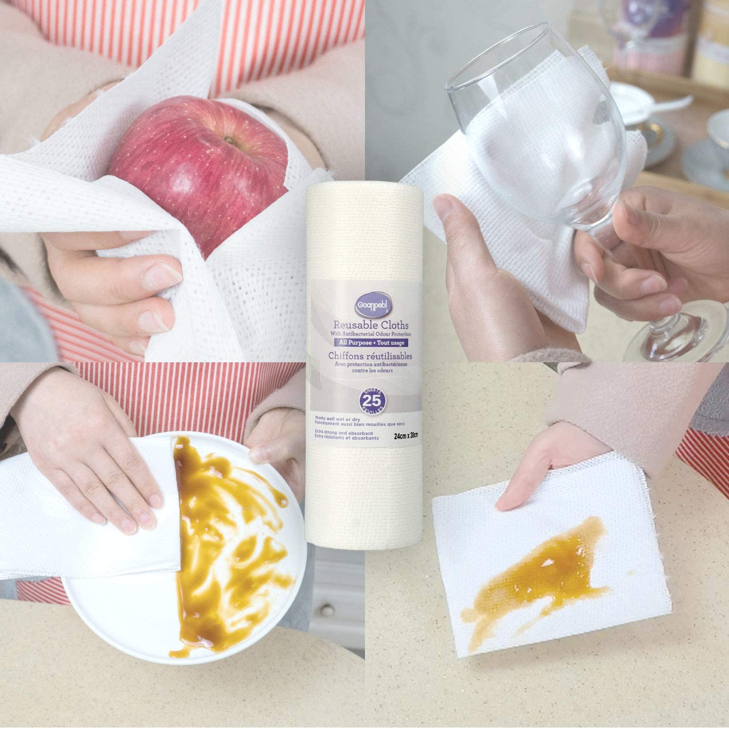 Reusable Cleaning Wipes Reusable Cleaning Cloths For Kitchen Wet