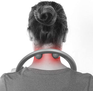 LiBa Back and Neck Massager for Trigger Point Fibromyalgia Pain