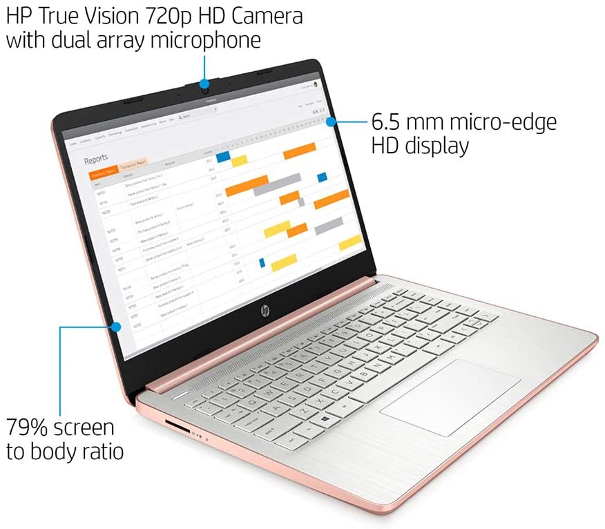 2023 HP Stream 14" HD Ultra Light Laptop for Students and Business