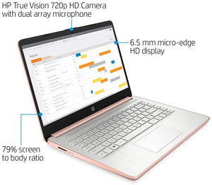 2023 HP Stream 14" HD Ultra Light Laptop for Students and Business