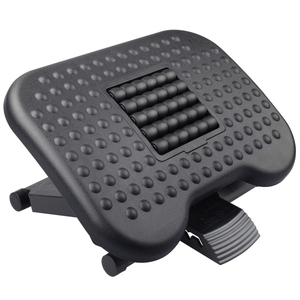 Ergonomic Footrest - Fits Conveniently Under Your Desk - Maximum Support