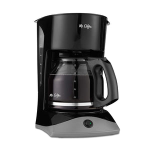 Mr. Coffee - 12-Cup Coffee Maker, Black