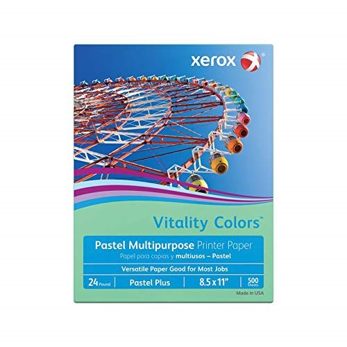 Xerox Vitality Colored Paper - Pastel Green