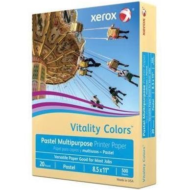 Xerox Vitality Colored Paper - Pastel Yellow